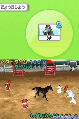 Image n° 3 - screenshots : Casual Series 2980 - Petz - Horsez - Kouma to Issho ni Tanoshiku Asobou